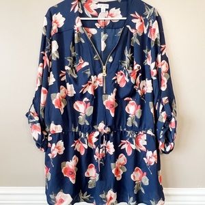 J for Justify Plus Floral Print Dress